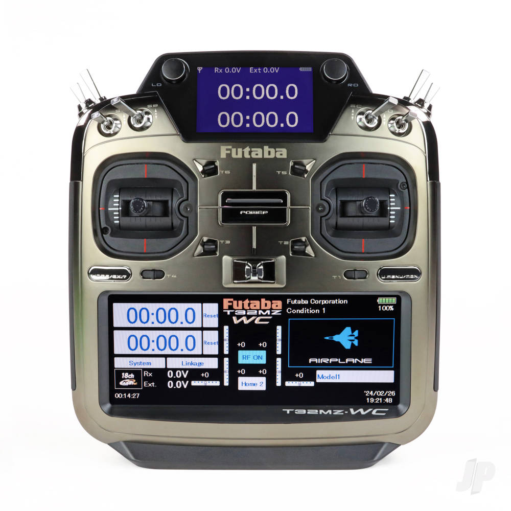 Futaba 32MZ-WC 26-Channel Air Radio with R7214SB Receiver. Multi Mode.