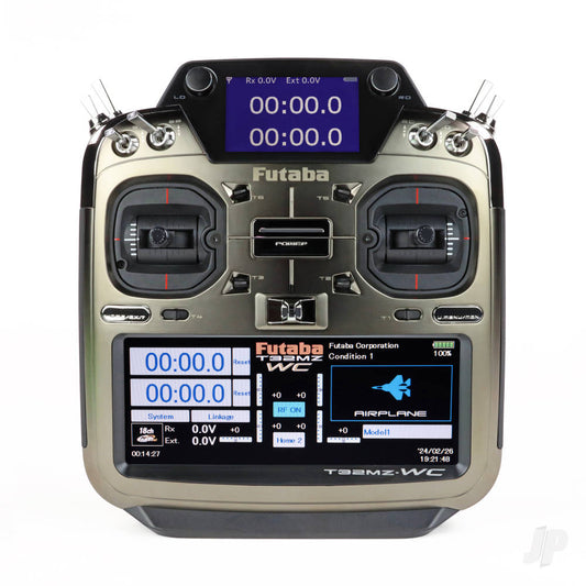 Futaba 32MZ-WC 26-Channel Air Radio with R7214SB Receiver. Multi Mode.