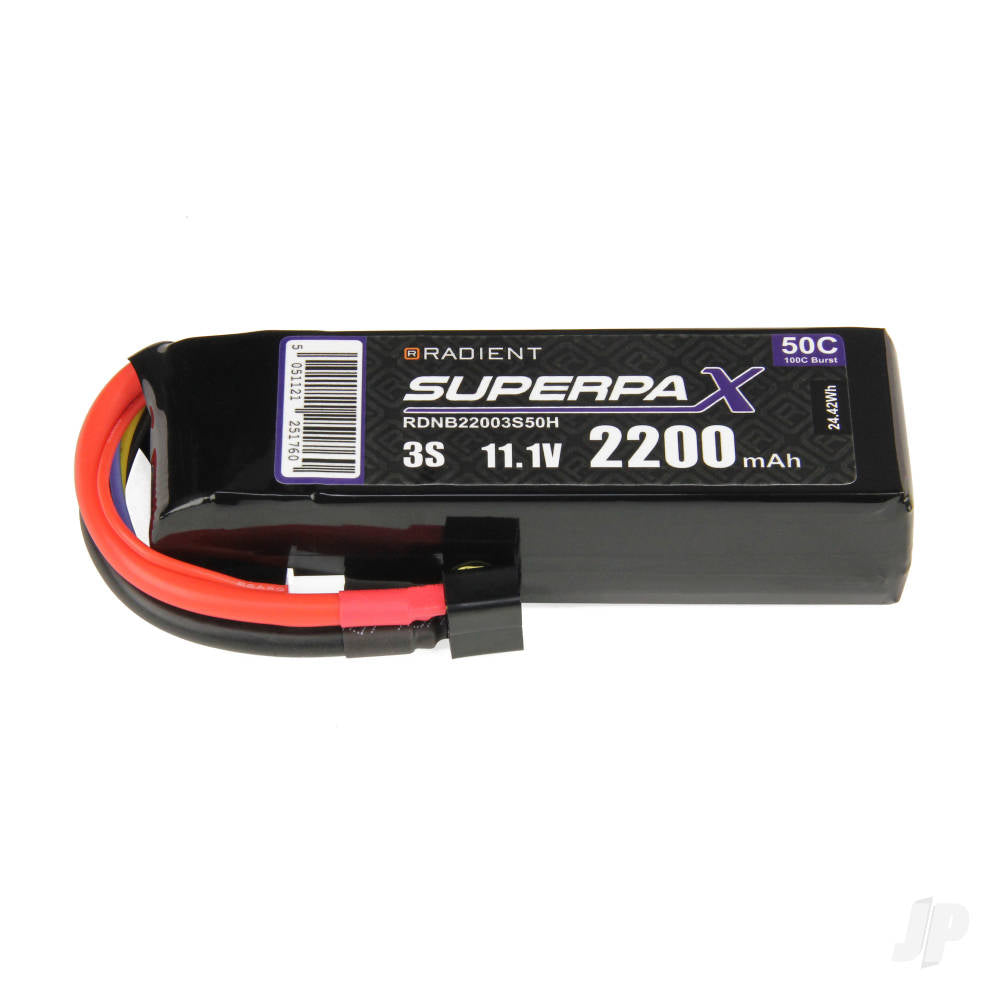 Radient LiPo 3S 2200mAh 11.1V 50C