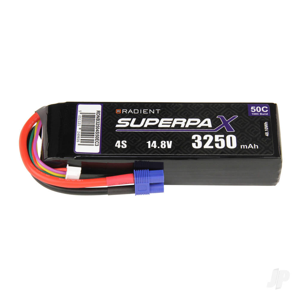 Radient LiPo 4S 3250mAh 14.8V 50C
