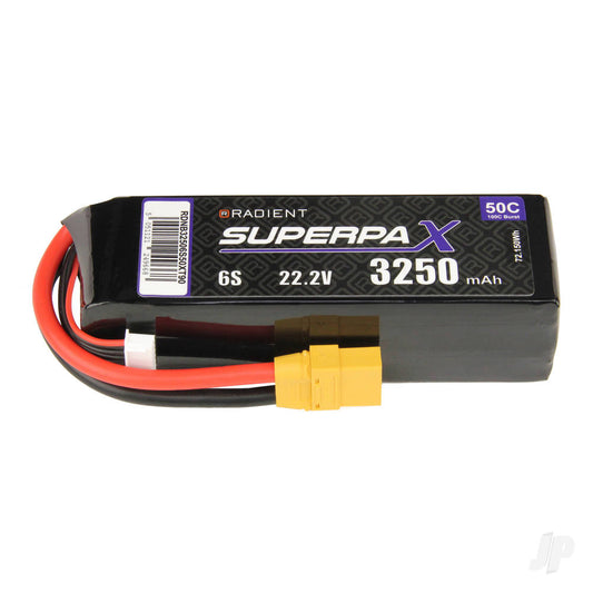 Radient LiPo 6S 3250mAh 22.2V 50C