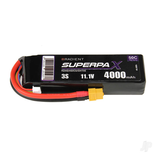Radient LiPo 3S 4000mAh 11.1V 50C