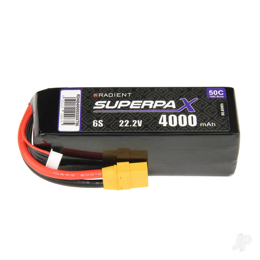Radient LiPo 6S 4000mAh 22.2V 50C
