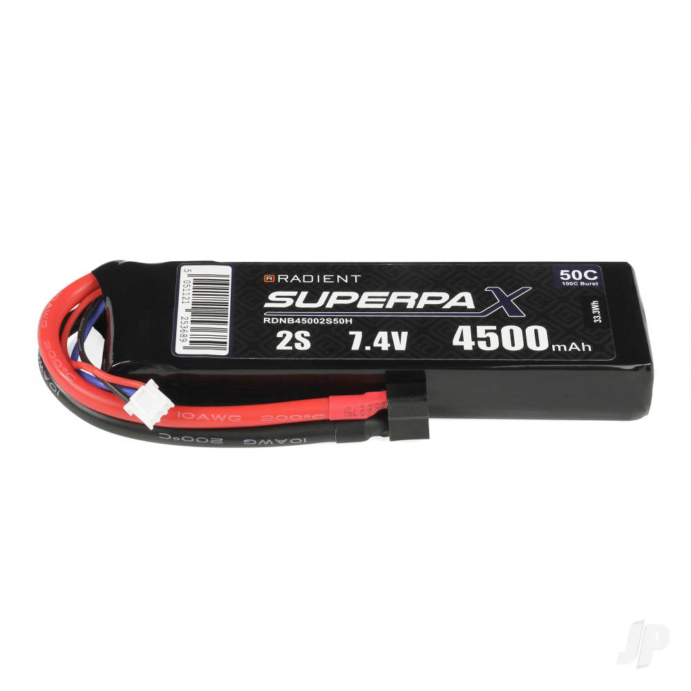 LiPo 2S 4500mAh 7.4V 50C