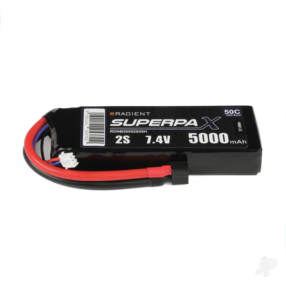 LiPo 2S 5000mAh 7.4V 50C