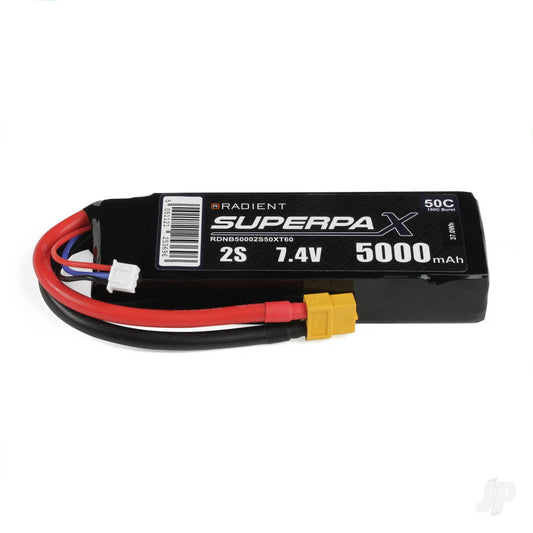 LiPo 2S 5000mAh 7.4V 50C