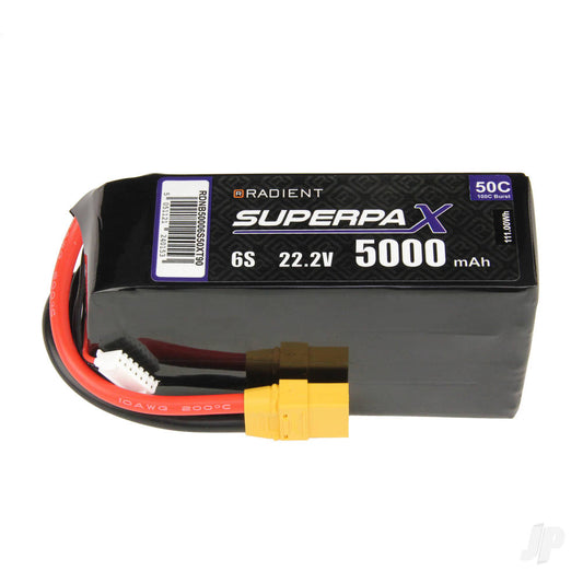 Radient LiPo 6S 5000mAh 22.2V 50C