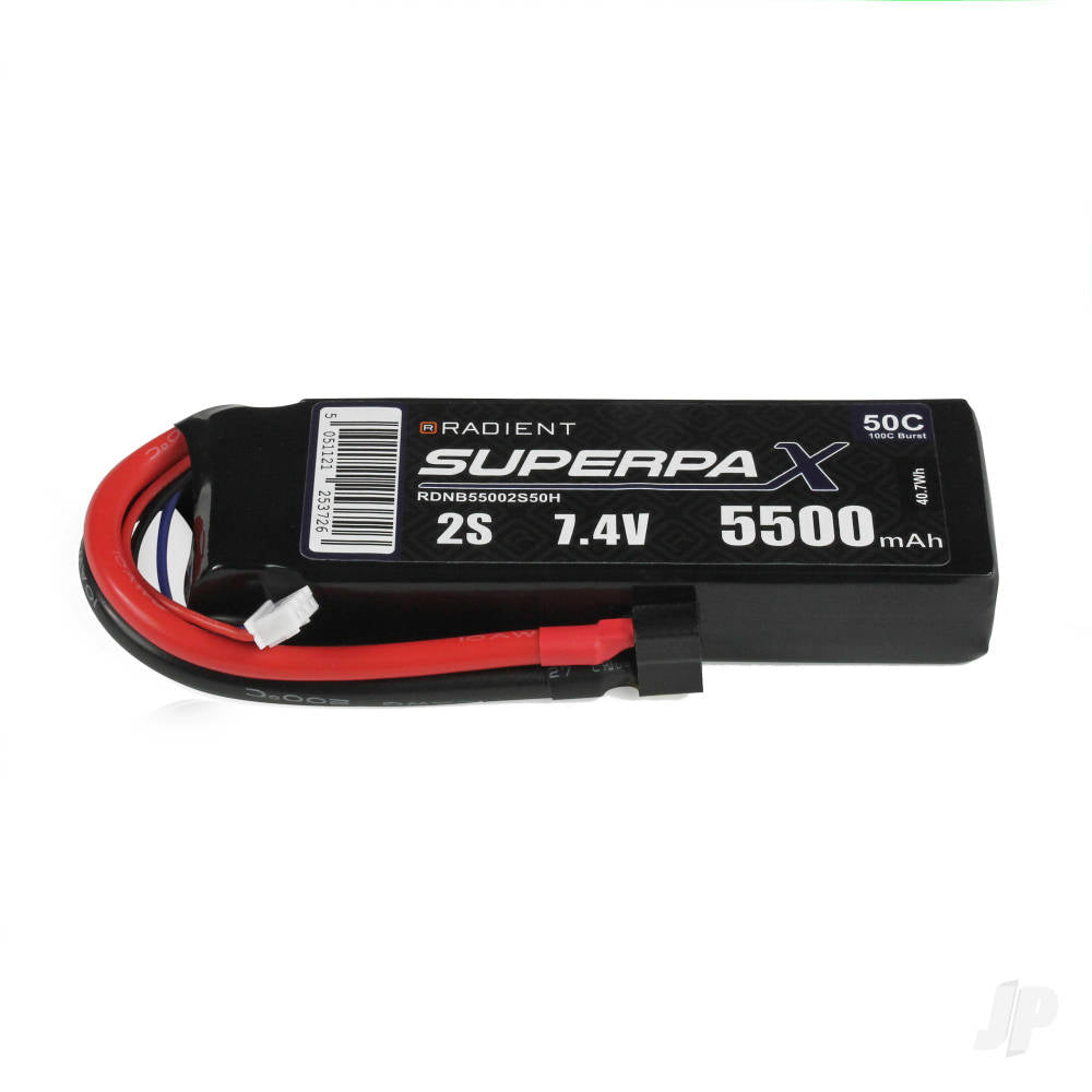 LiPo 2S 5500mAh 7.4V 50C
