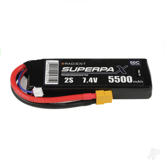 LiPo 2S 5500mAh 7.4V 50C