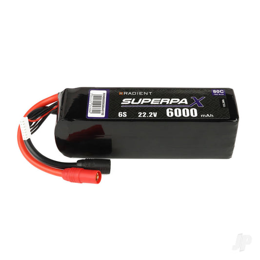 Radient LiPo 6S 6000mAh 22.2V 80C
