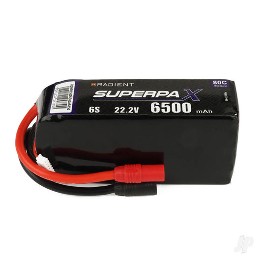 Radient LiPo 6S 6500mAh 22.2V 80C