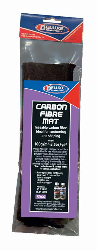 Carbon Fibre Mat 100gsm - 75x33cm
