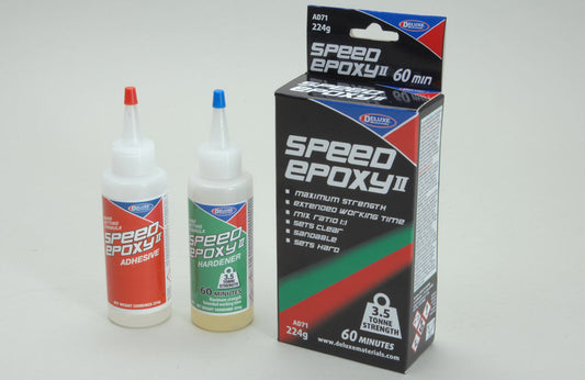 Deluxe Materials Speed Epoxy II 60Min 3.5 Tonne 224g